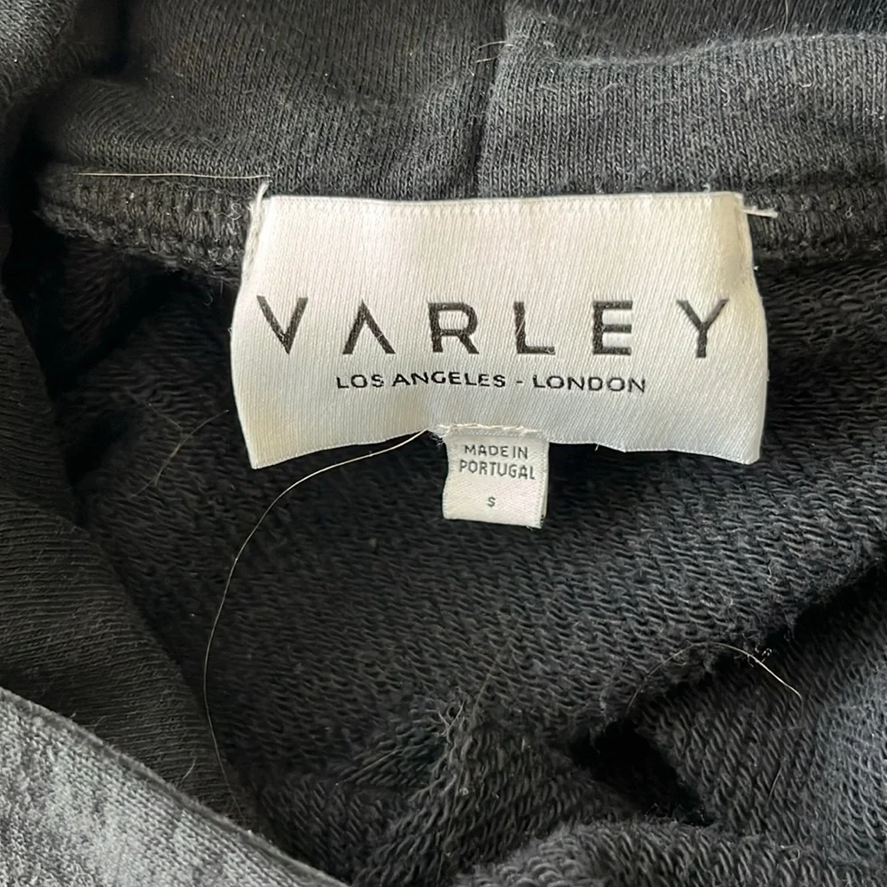 Varley Hoodie Longline Side Zip Sweatshirt Pop Over - Picture 7 of 9
